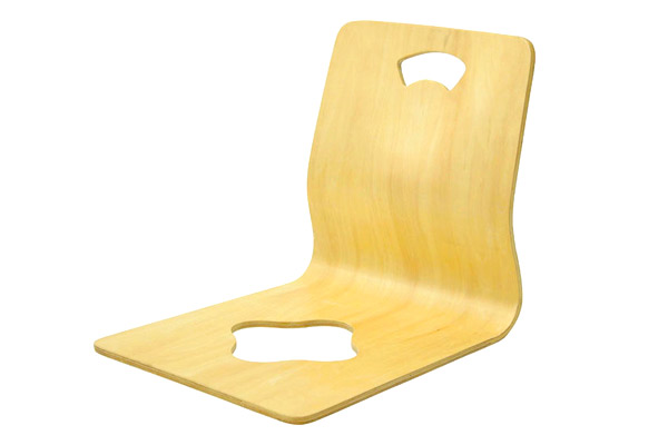 フロアチェア NOC-51BL 座椅子 チェア おしゃれ シンプル 低め ロースタイル 和風 和室 ブルー天然木 木製 布地 肘なし 背もたれ リビング こたつ 一人暮らし
